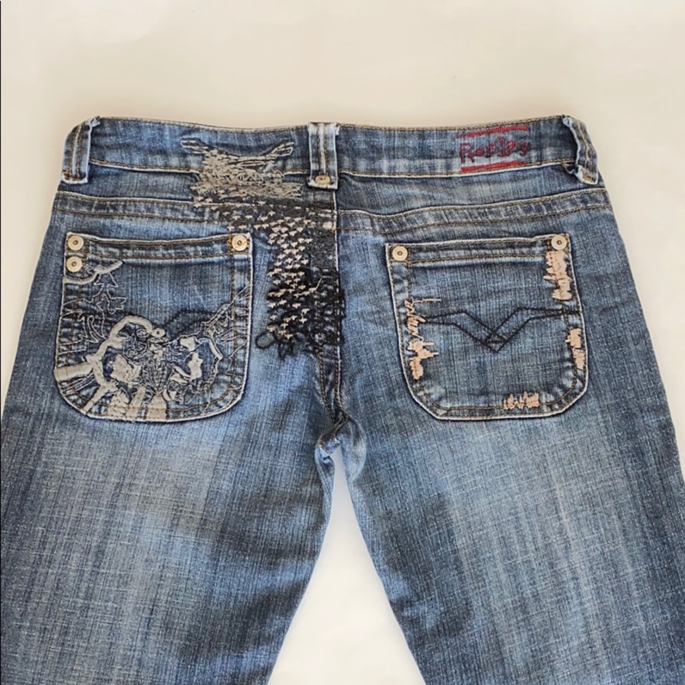 Replay blue jeans size 30